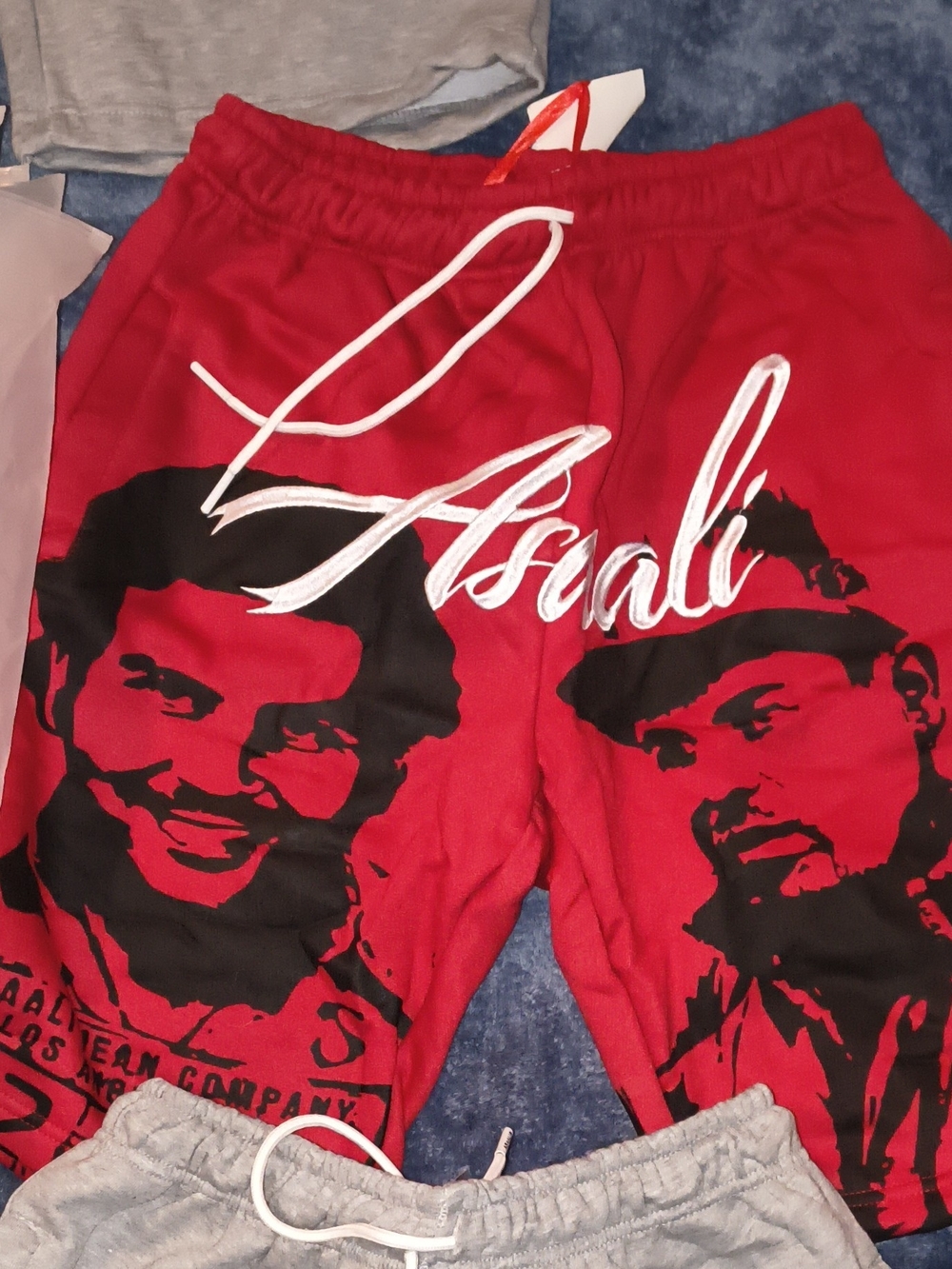 Brand New Red And Black  XL Asaali jean co. Cartel Shorts